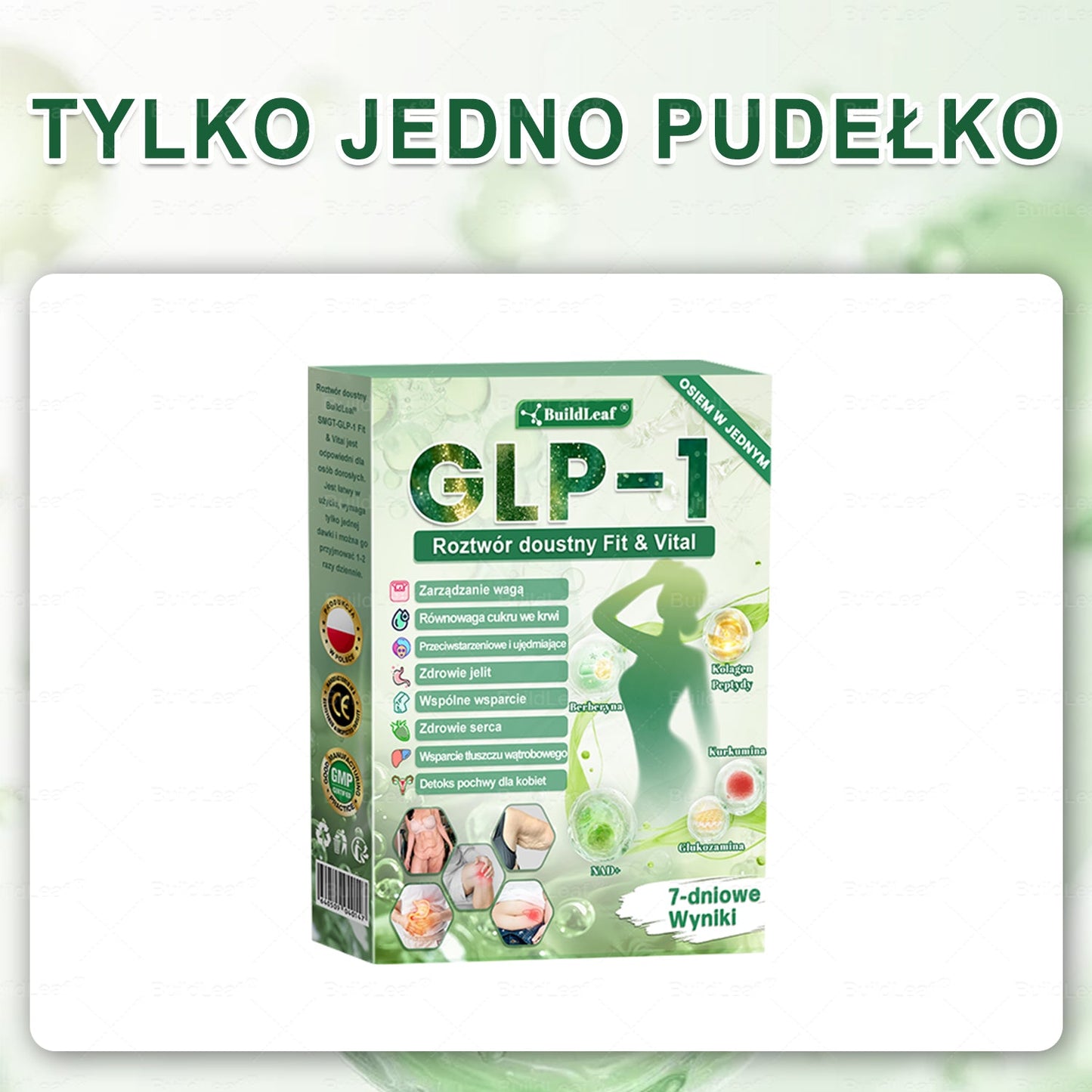 🍃Oficjalny sklep Polska | · (Jednorazowe dziennie, widoczne zmiany w ciągu 7 dni) ✅ Otyłość, zdrowie sercowo-naczyniowe, cukrzyca, bezdech senny, zdrowie jelit, problemy ze stawami i inne.